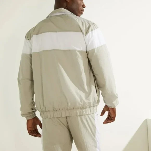 GUESS Men's Nowell Zip-Up Jacket sz L - Picture 4 of 8